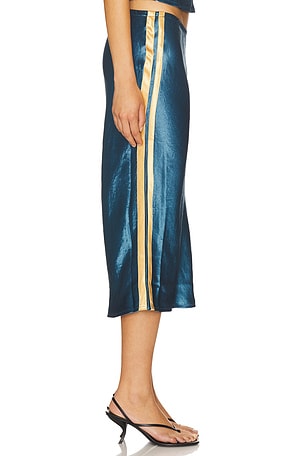 MOTHER The Athletic Skirt in Blue
