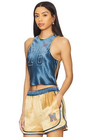 MOTHER The Athletic Tank in Navy