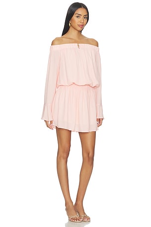 MORE TO COME Chandler Mini Dress in Blush