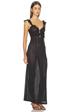 MORE TO COME Macie Maxi Dress in Black
