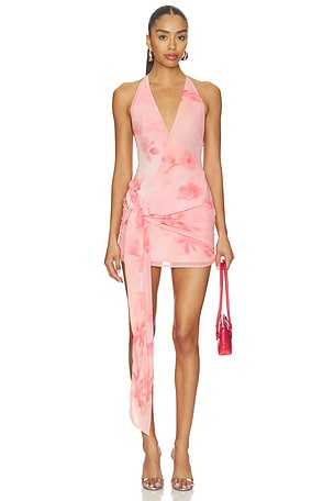 Karter Wrap Mini Dress MORE TO COME