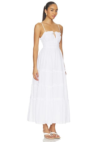 MORE TO COME Zoe Maxi Dress in White