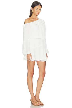 MORE TO COME Violetta Mini Dress in Ivory. Size XXS. Also