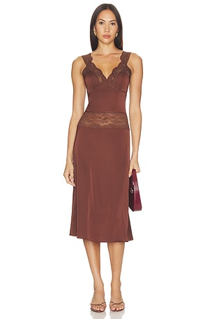 Georgianna Lace Midi Dress MORE TO COME