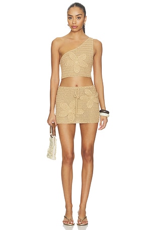 Raine Crochet Mini Skirt Set MORE TO COME