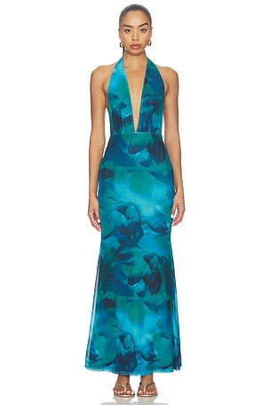 Lailah Halter Maxi Dress MORE TO COME