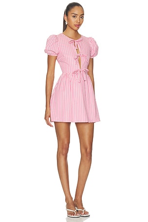 MORE TO COME Heather Mini Dress in Pink