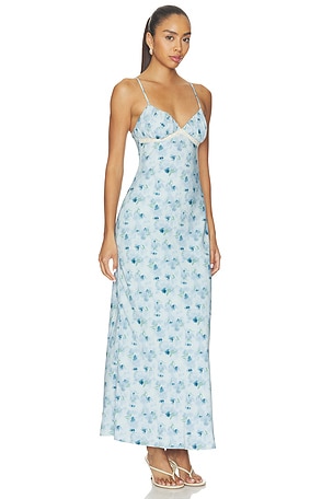 MORE TO COME Stacey Maxi Dress in Blue