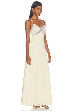 MORE TO COME Shiane Maxi Dress in Yellow