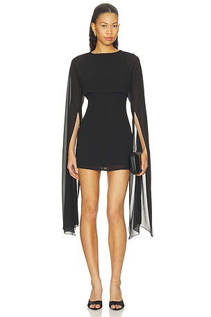 Cloie Cape Mini Dress MORE TO COME