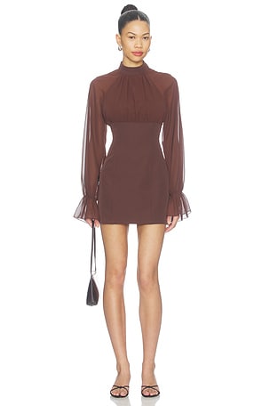 Meridith Long Sleeve Mini Dress MORE TO COME