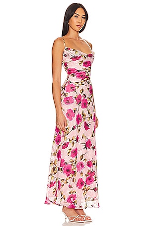 MORE TO COME Haylo Maxi Dress in Pink