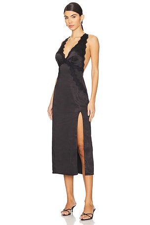 MORE TO COME Sheila Maxi Dress in Black