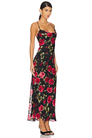 MORE TO COME Haylo Maxi Dress in Black