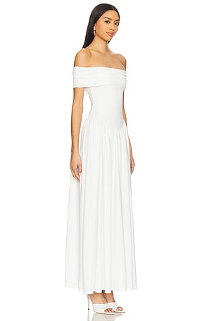 MORE TO COME Brielle Maxi Dress in White