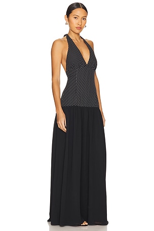MORE TO COME Lile Maxi Dress in Black