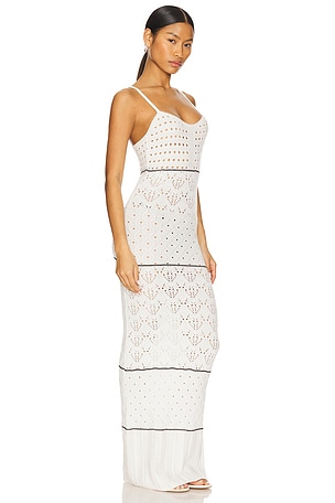 MORE TO COME Estella Maxi Dress in White