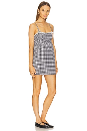MORE TO COME Colenna Mini Dress in Black,White