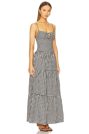 MORE TO COME Lili Maxi Dress in Black