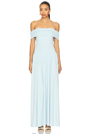 MORE TO COME Brielle Maxi Dress in Baby Blue
