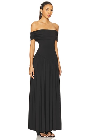 MORE TO COME Brielle Maxi Dress in Black