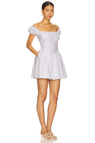 MORE TO COME Kaia Mini Dress in White