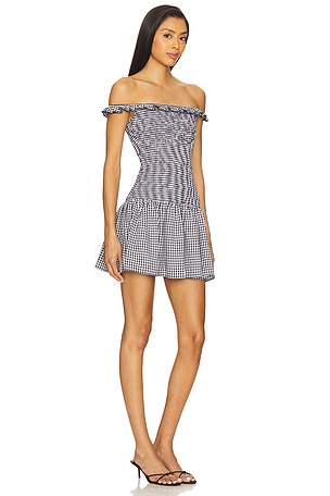 MORE TO COME Tessa Mini Dress in Black