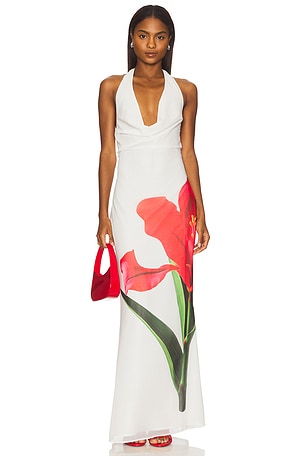 Shelby Halter Maxi Dress MORE TO COME