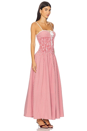 MORE TO COME Abby Maxi Dress in Red. Size XXS. Also