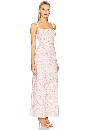 MORE TO COME Loreen Maxi Dress in White