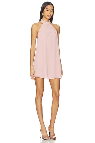 MORE TO COME Calanthe Mini Dress in Pink