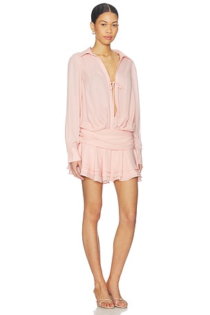 MORE TO COME Wilma Mini Dress in Pink