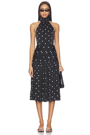 Carmina Halter Midi Dress MORE TO COME