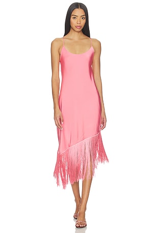 Natalina Fringe Midi Dress MORE TO COME