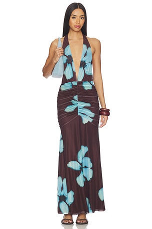 Zadie Halter Maxi Dress MORE TO COME