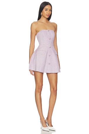 MORE TO COME Anwen Mini Dress in Purple