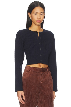 MORE TO COME Padme Cardigan in Navy