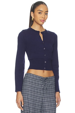 MORE TO COME Lindsey Cardigan in Navy