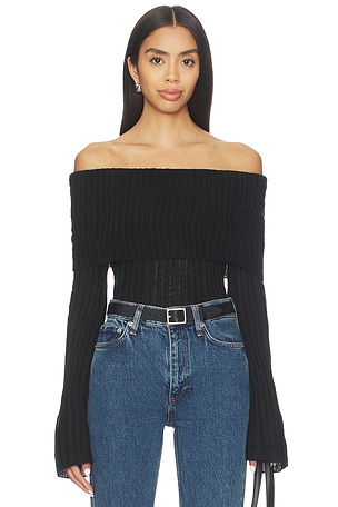 Ingrid Off Shoulder Sweater MORE TO COME