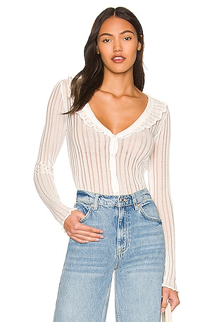 Monique Ruffle Sweater MORE TO COME