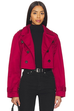 Marja Cropped Trench MORE TO COME