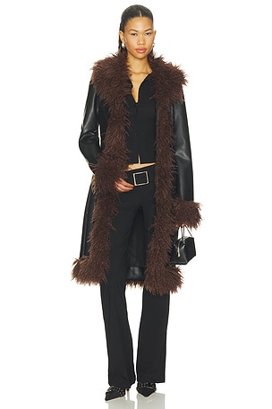 Athena Shaggy Coat MORE TO COME