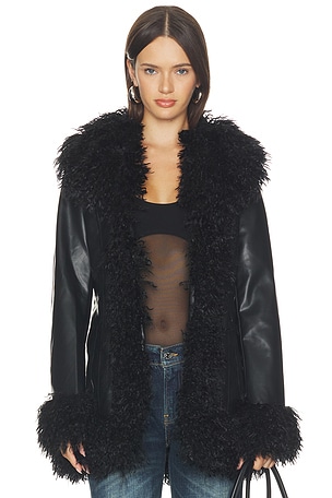 Athena Shaggy Jacket MORE TO COME