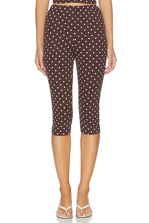 MORE TO COME Iris Capri in Brown