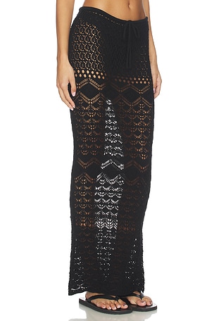 MORE TO COME Maria Maxi Skirt in Black