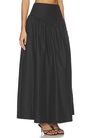 MORE TO COME Amaya Maxi Skirt in Black