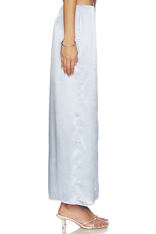 MORE TO COME Flyn Maxi Skirt in Baby Blue