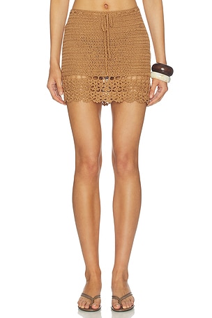 Elliana Crochet Mini Skirt MORE TO COME
