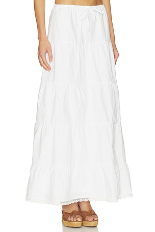 MORE TO COME Carmen Maxi Skirt in White