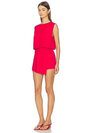MORE TO COME Noah Romper in Red